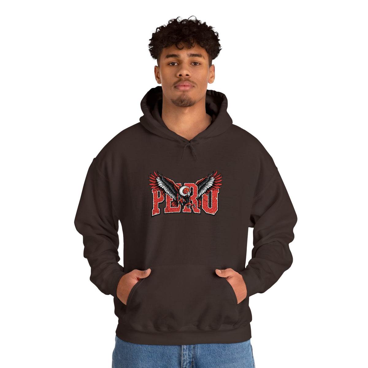 Best Peru Condor Embroidered Hoodie USA