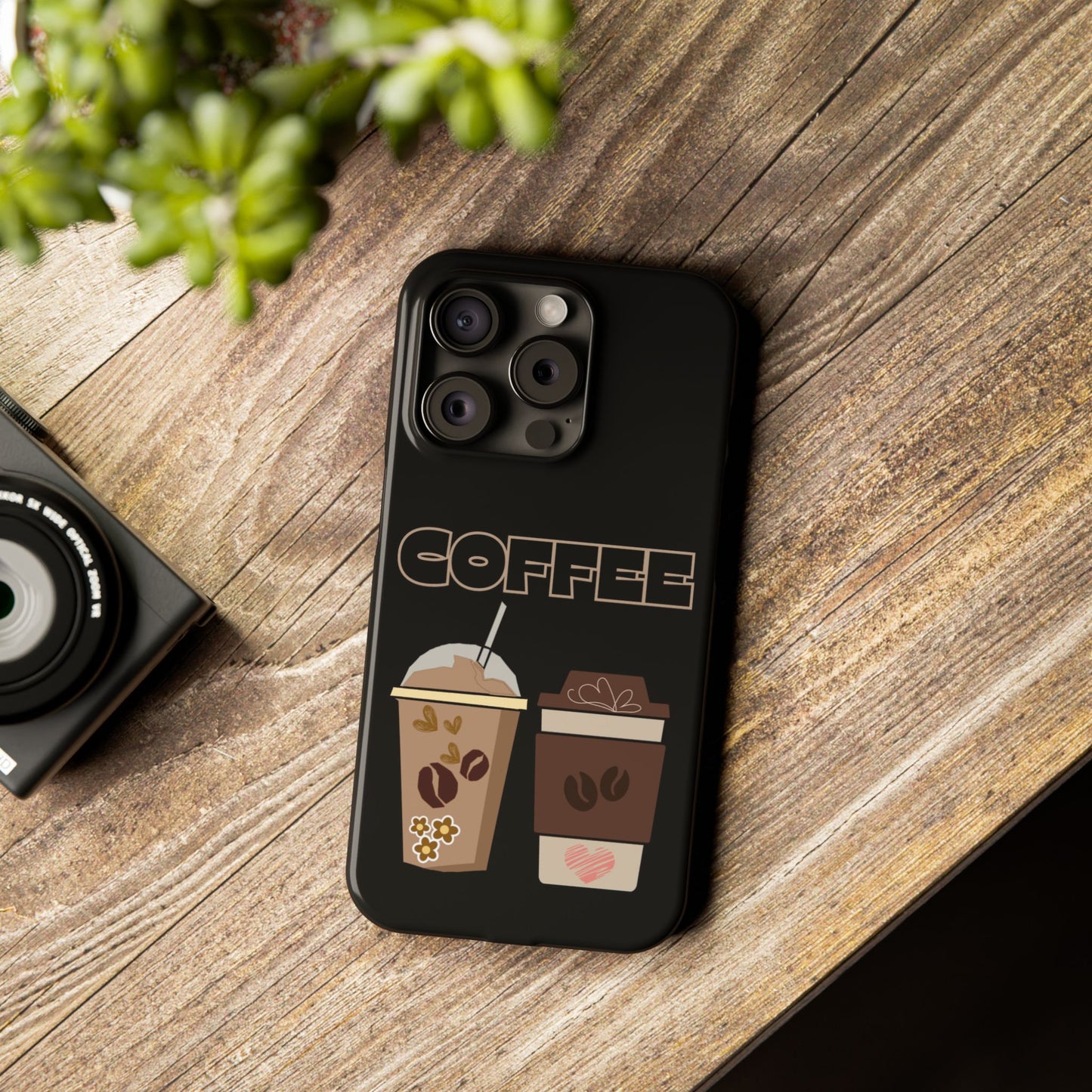 Best Slim Phone Cases "COFFEE"