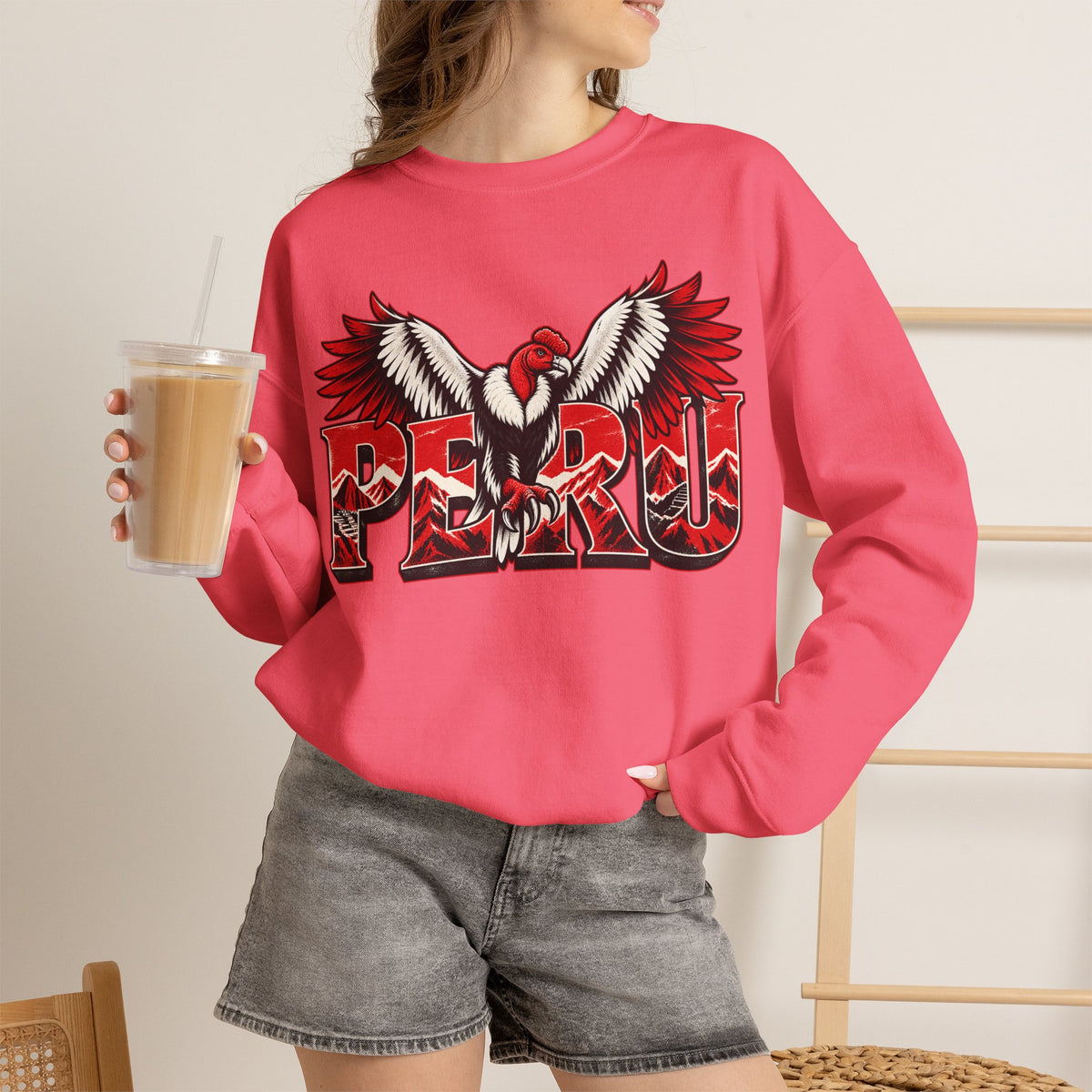 Best Peru Condor Sweatshirt - Peruvian Crewneck
