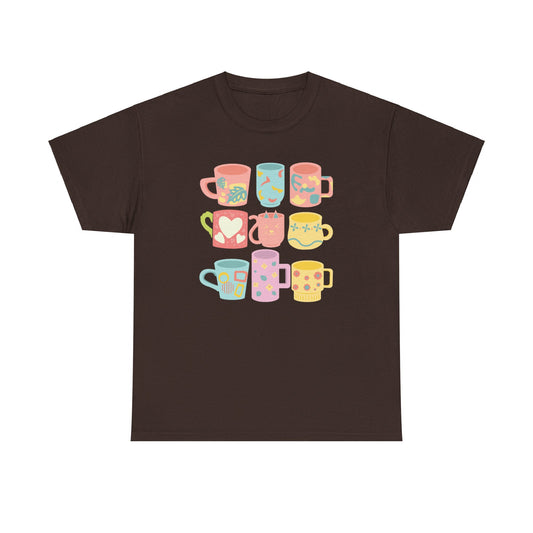 Best Unisex Coffee T-Shirt "Coffee Mugs for Coffee Addicts"