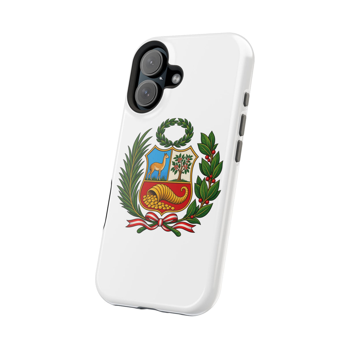 Best Peru Coat of Arms Phone Case - Escudo Nacional Gift