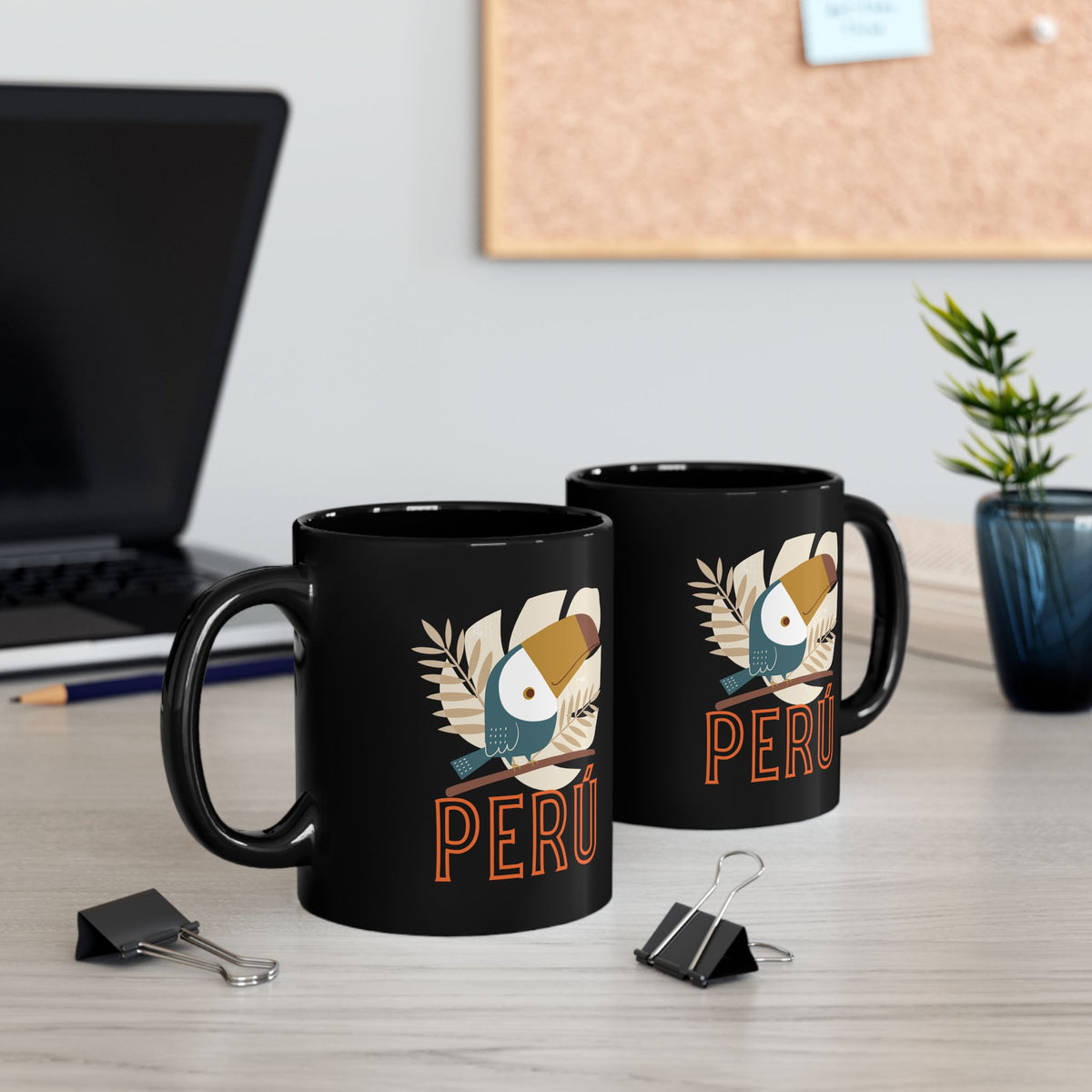 Best Peruvian Black Coffee Mug "Peru Rainforest"
