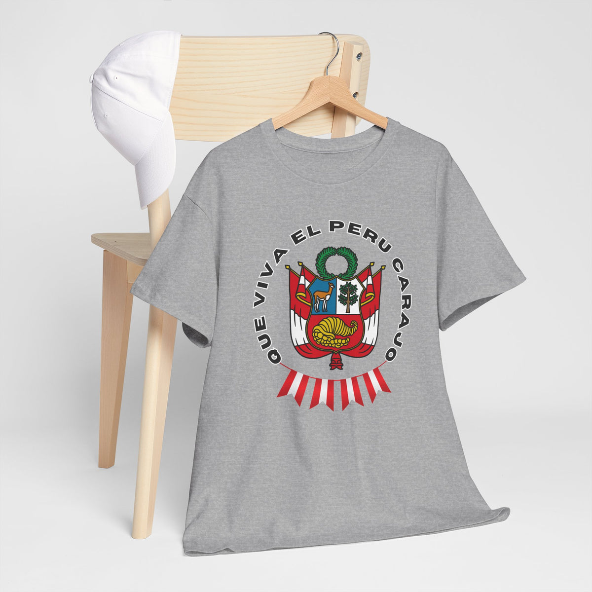 Best Que Viva El Peru Carajo T-Shirt USA Unisex Pride Tee