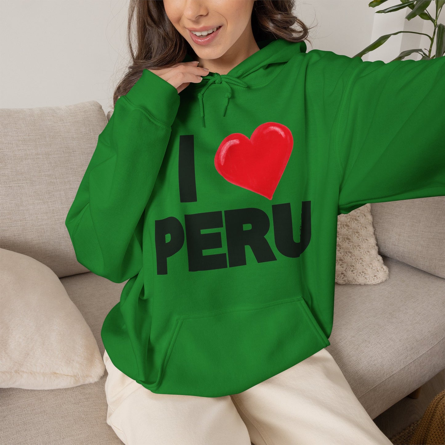 Best I Love Peru Unisex Hoodie - Peruvian Tee