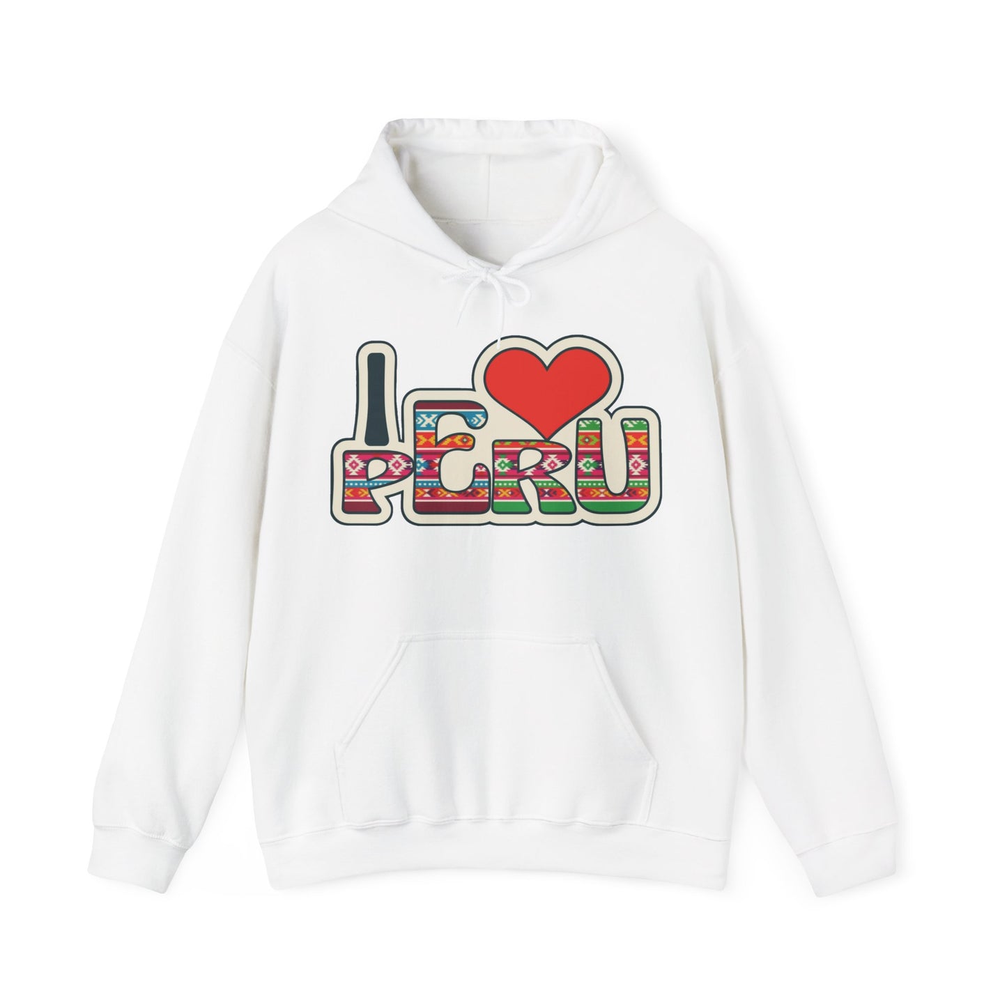 Best I Love Peru Unisex Hoodie - Peruvian Pride