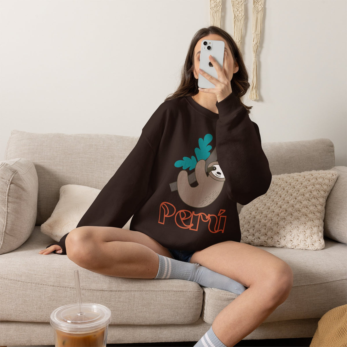 Best Peruvian Unisex Sweatshirt "Peru Rainforest"