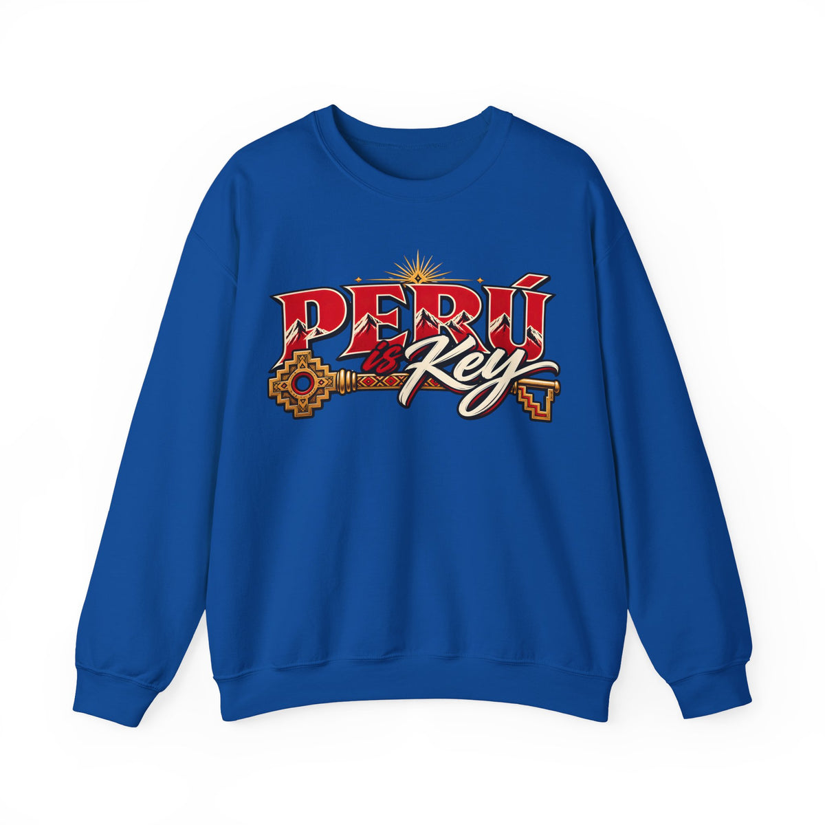 Best Peru is Key Sweatshirt - Golden Sun Andes Crewneck