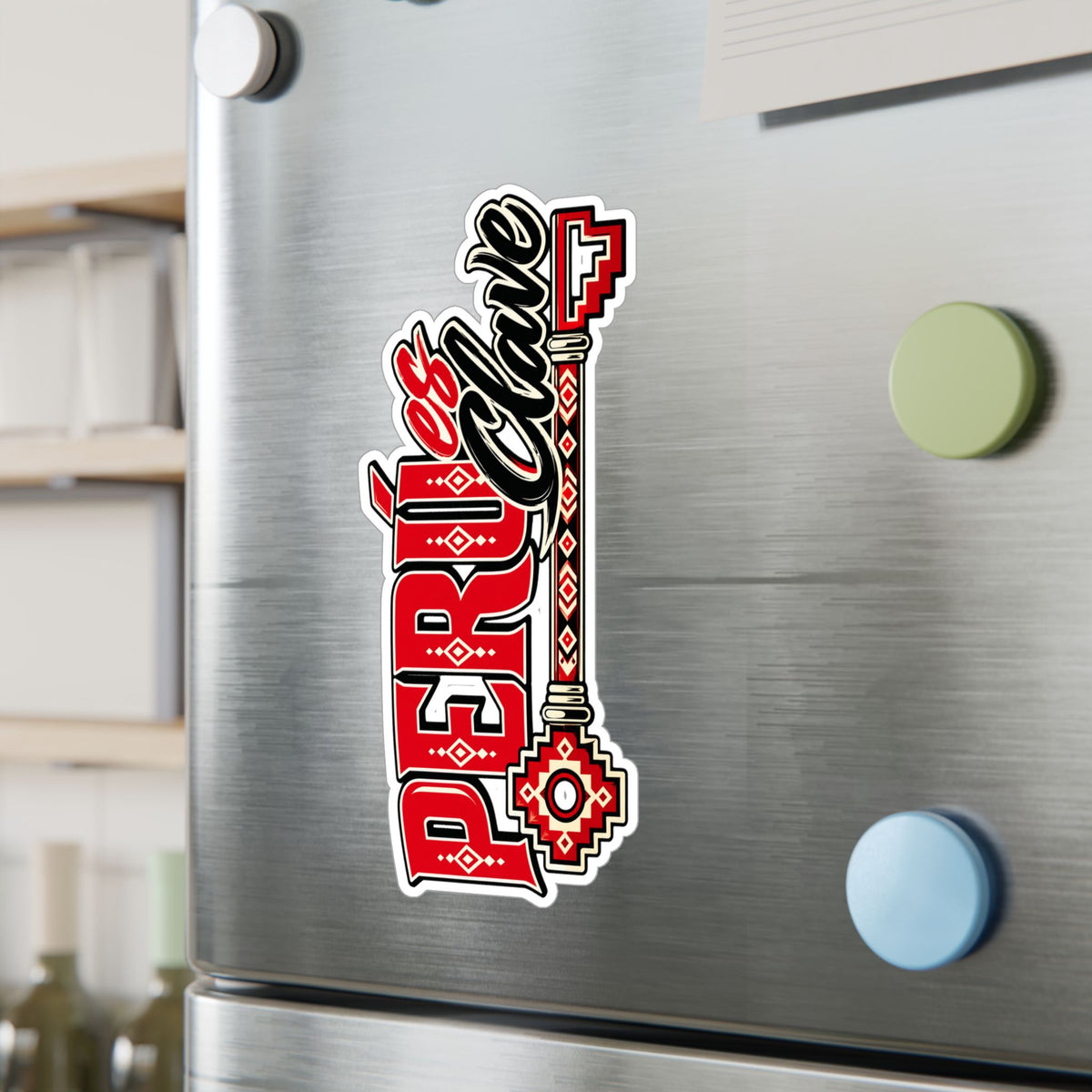 Best Perú es Clave Sticker - Chakana Key Vinyl Decal Gift