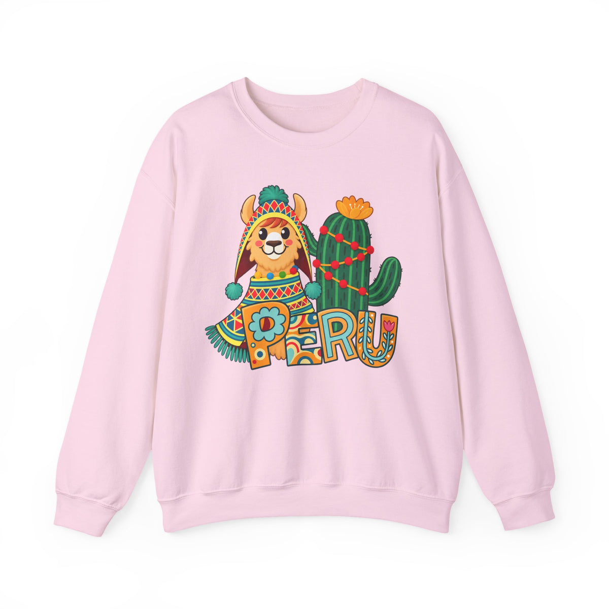 Best Peru Llama Sweatshirt - Cozy Peruvian Crewneck Gift