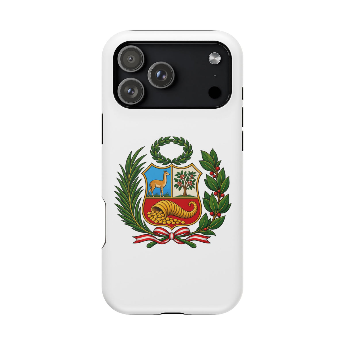 Best Peru Coat of Arms Phone Case - Escudo Nacional Gift