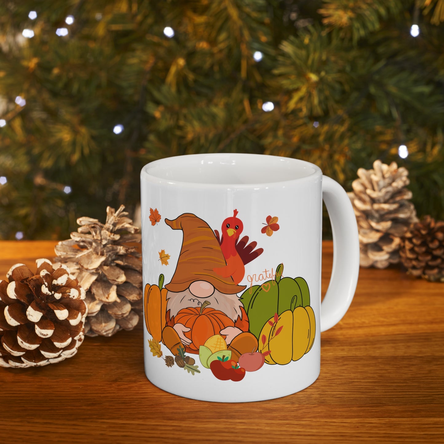 Thanksgiving Ceramic Mug 11oz