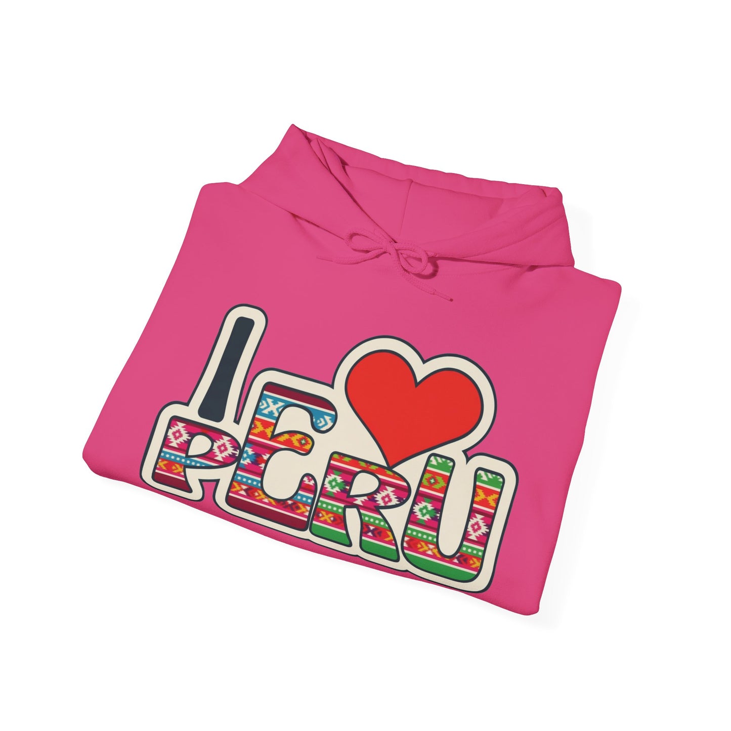 Best I Love Peru Unisex Hoodie - Peruvian Pride