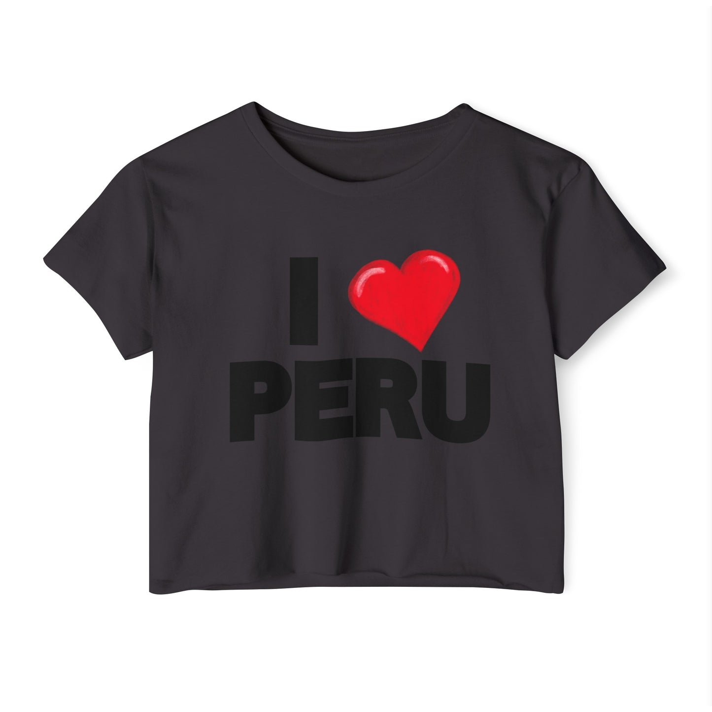 Peruvian Crop Top "Love Peru"