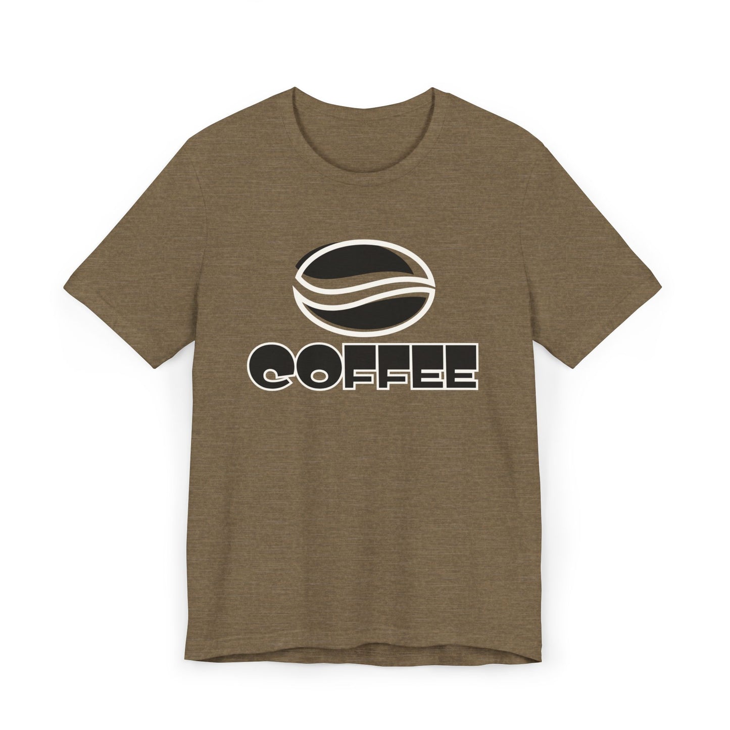 Minimalist Coffee Logo T-Shirt – Modern Graphic Tee for Coffee Lovers (USA Only)