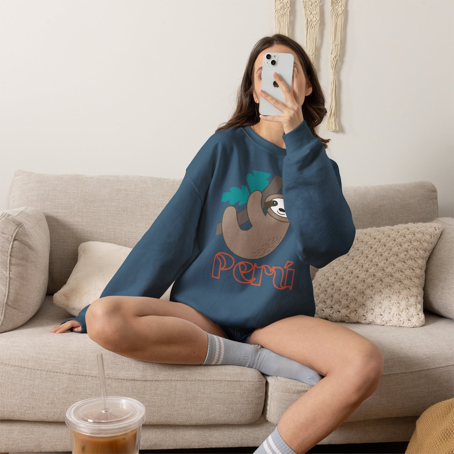 Best Peruvian Unisex Sweatshirt "Peru Rainforest"