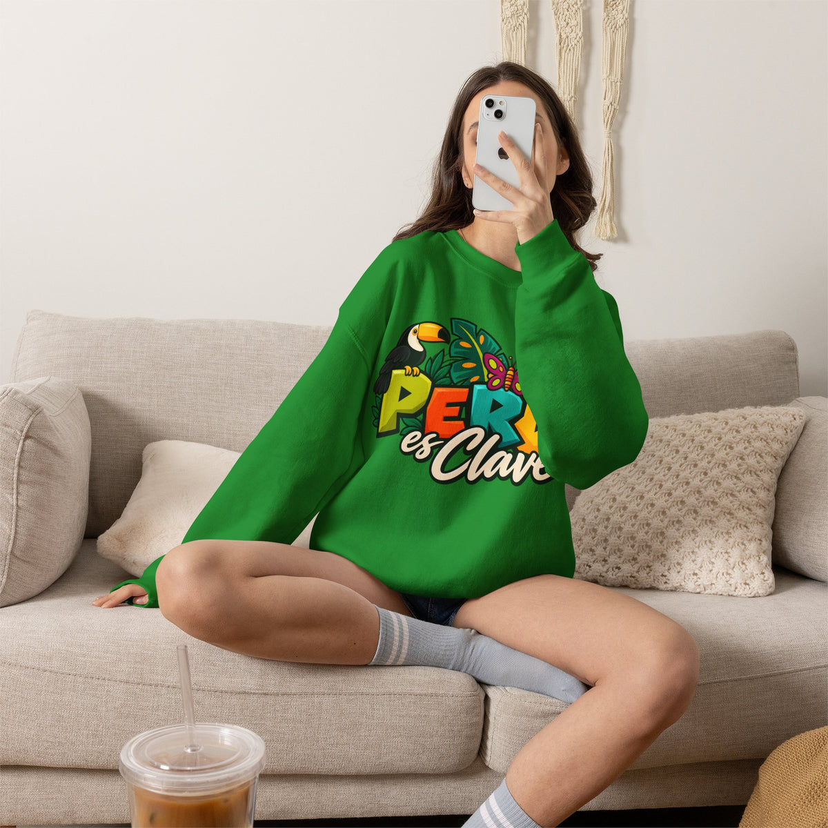 Best Perú es Clave Sweatshirt - Amazon Toucan Jungle Gift
