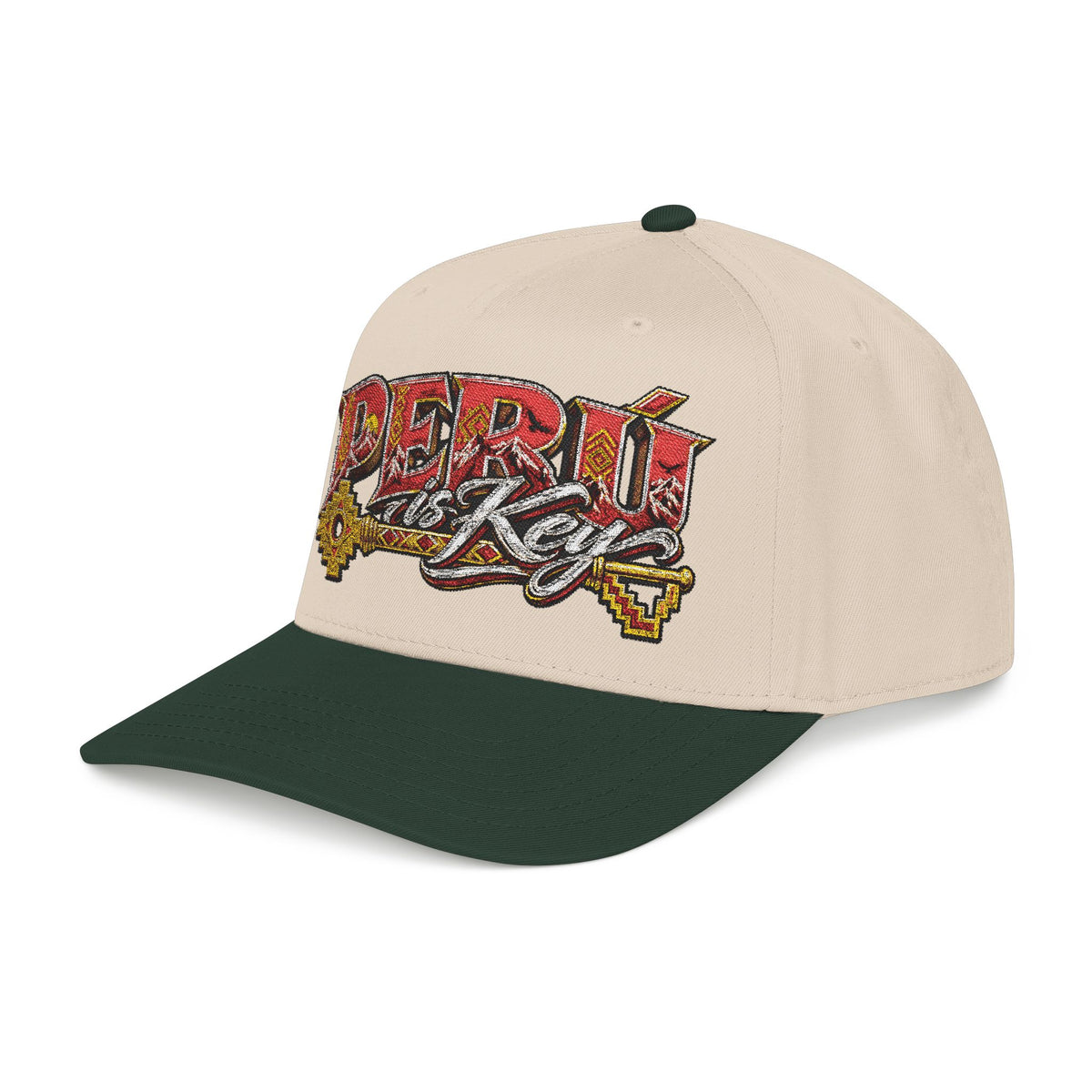 Best Peru Is Key Embroidered Cap in the USA