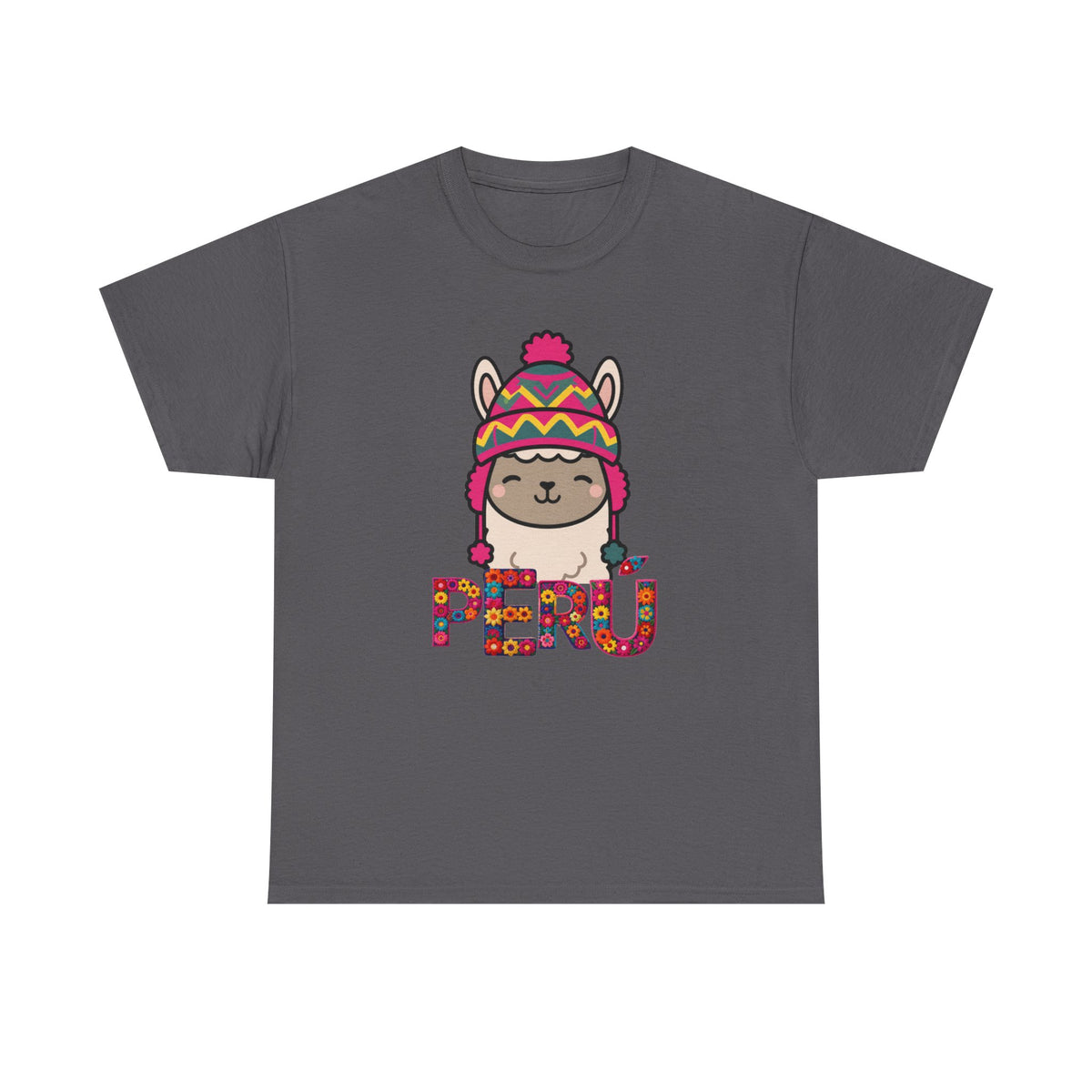 Best Peru Chullo Llama T-Shirt USA Unisex Andean Pride Tee