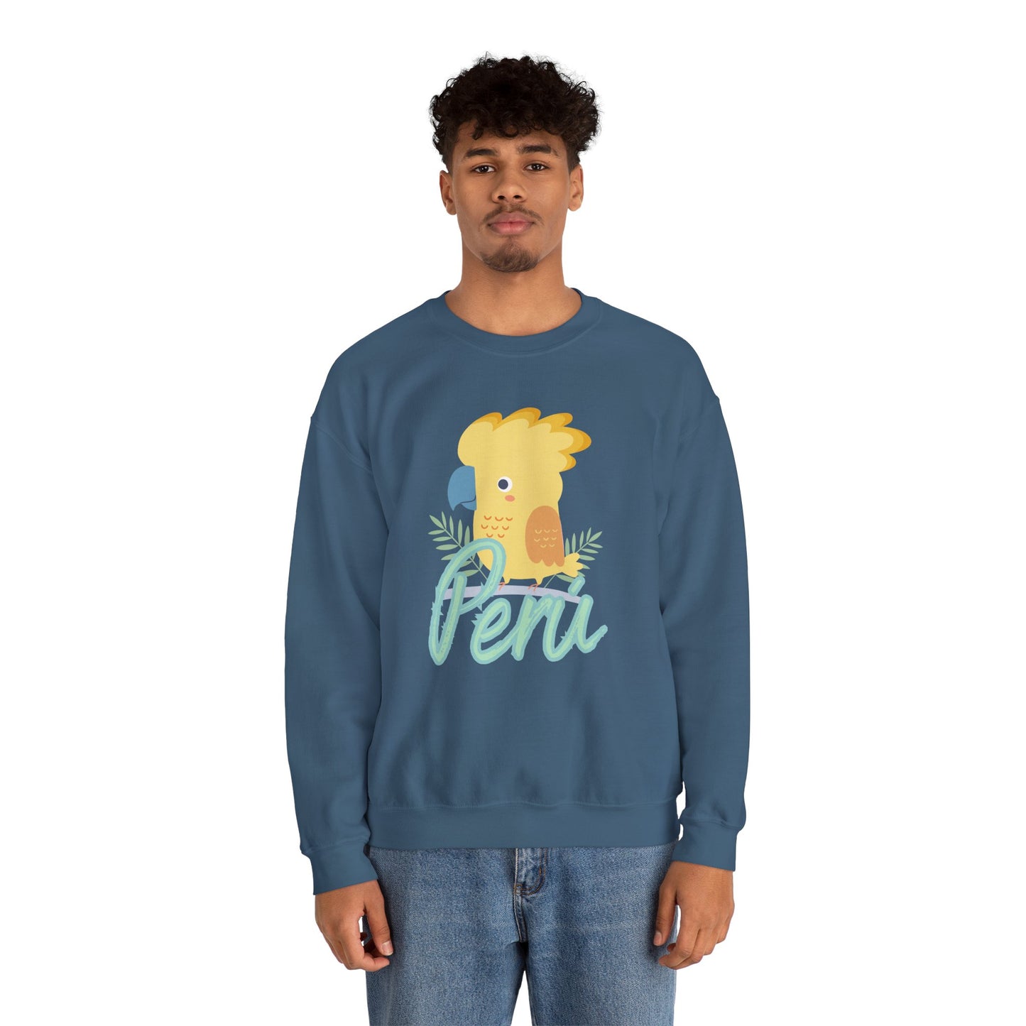 Best Peruvian Unisex Sweatshirt "Gallito de las Rocas"