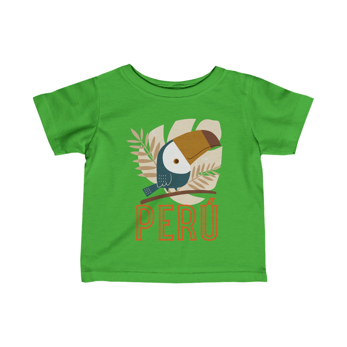 Best Peruvian Infant Fine Jersey Tee "Peru Rainforest"