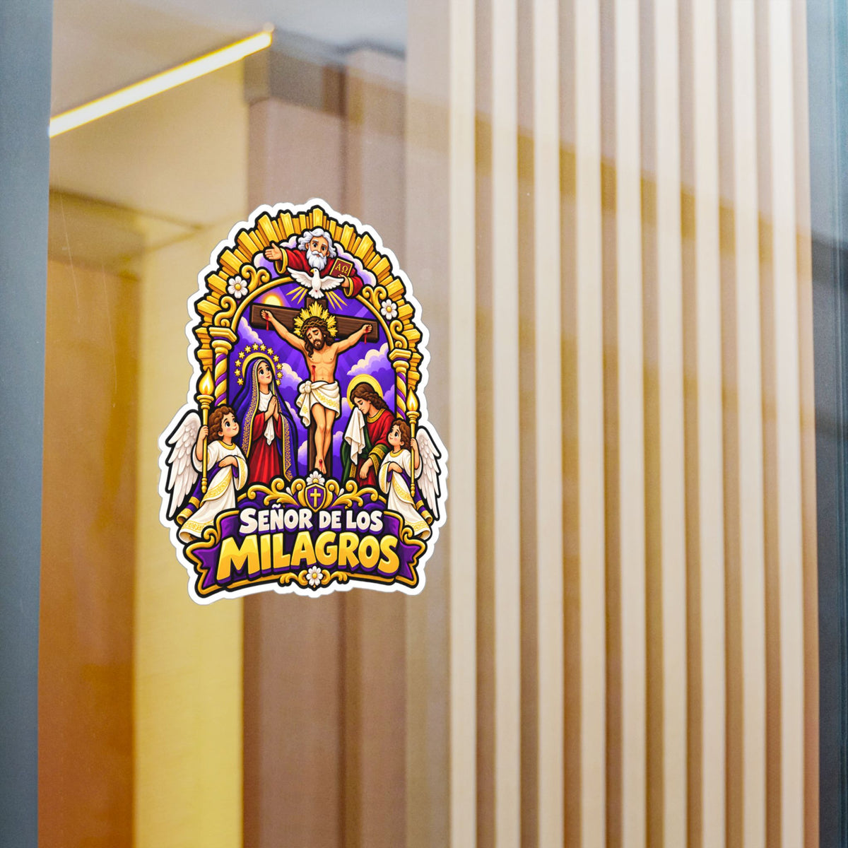 Best Señor de los Milagros Sticker - Mes Morado Decal Gift