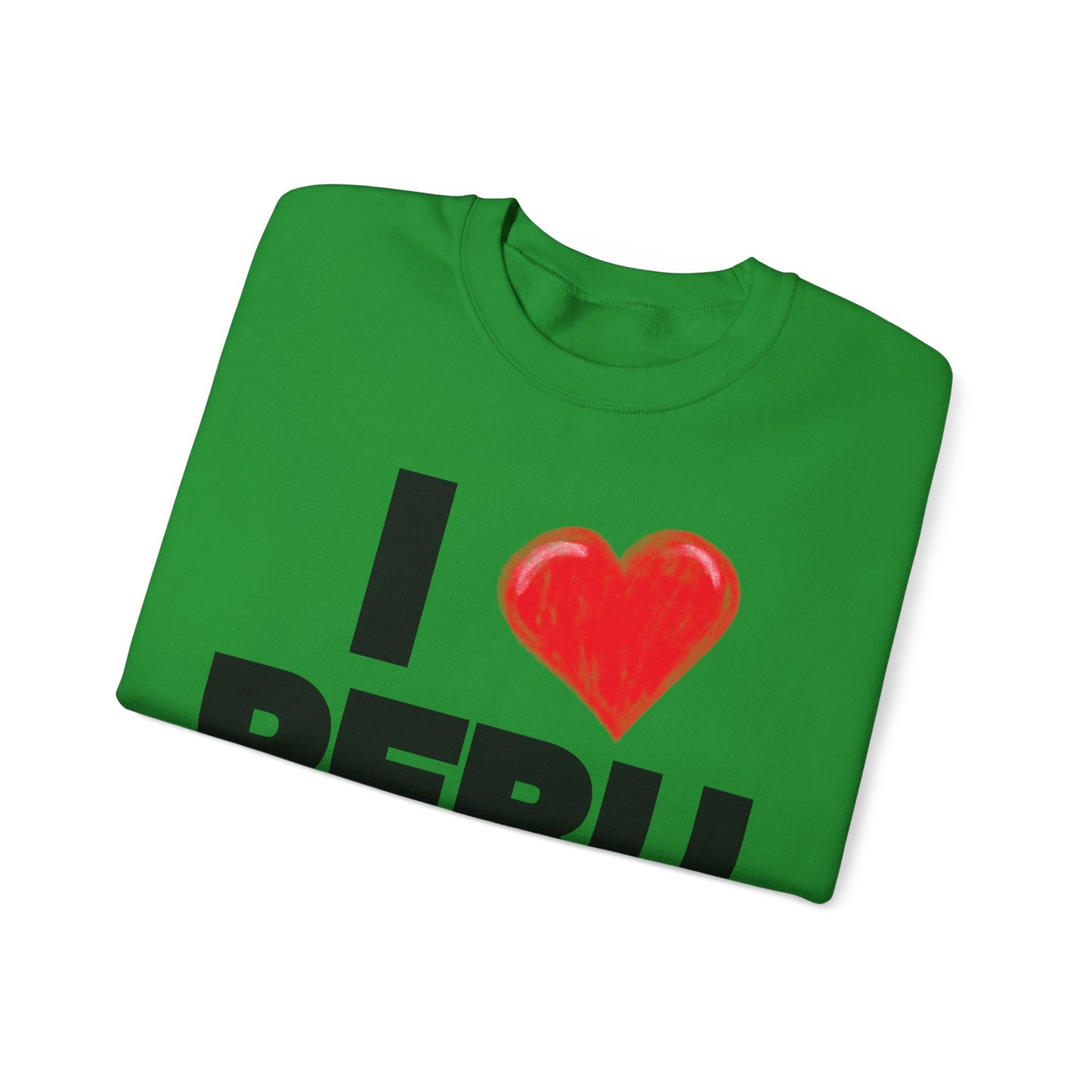 Best Peruvian Unisex Sweatshirt "I Love Peru"