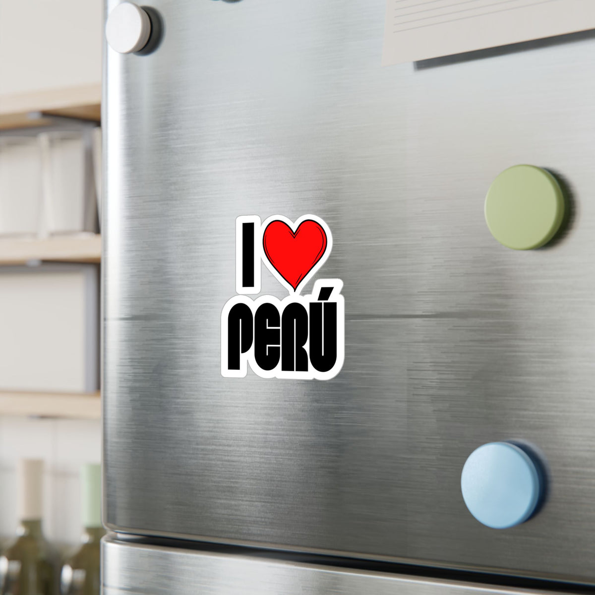 Best I Love Peru Sticker - Vinyl Decal