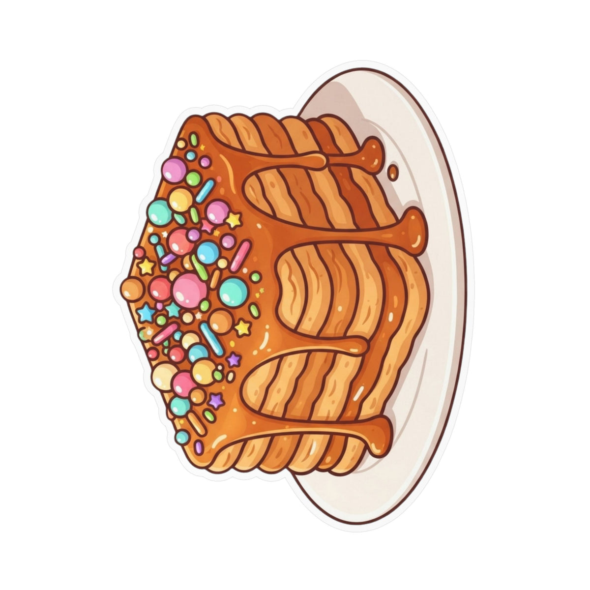 Best Turrón de Doña Pepa Sticker - Peruvian Dessert Decal