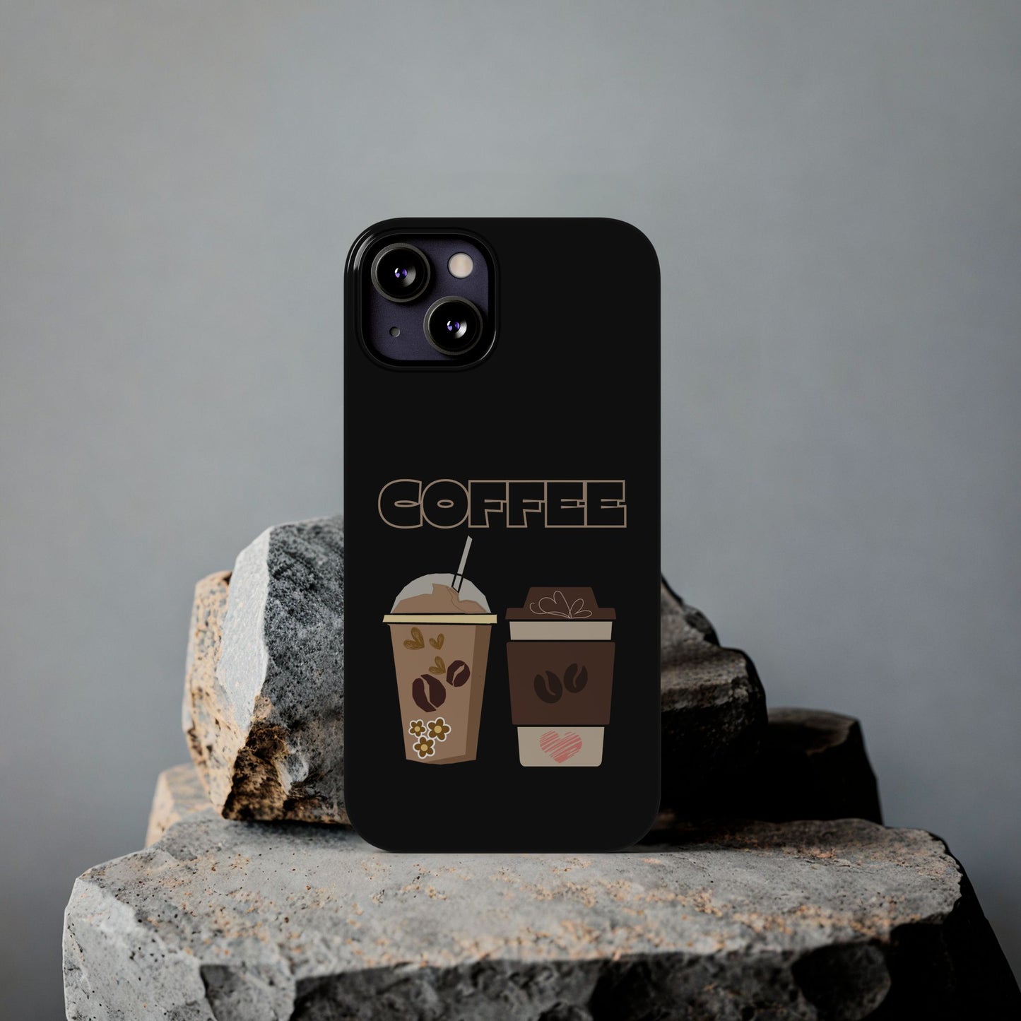 Best Slim Phone Cases "COFFEE"