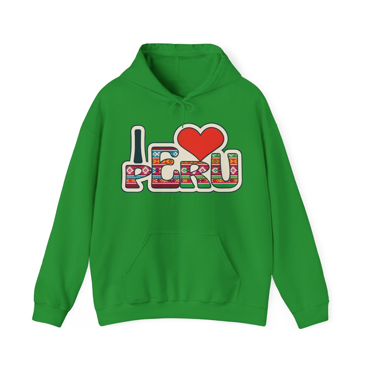 Best I Love Peru Unisex Hoodie - Peruvian Pride