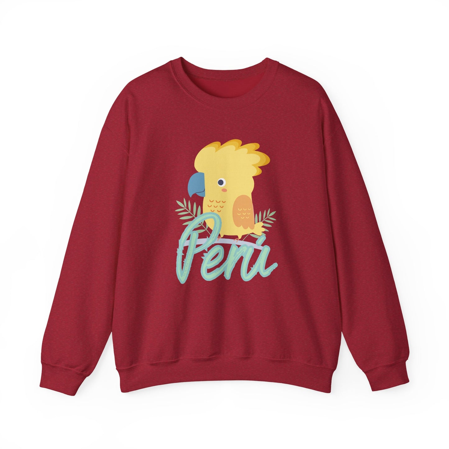 Best Peruvian Unisex Sweatshirt "Gallito de las Rocas"