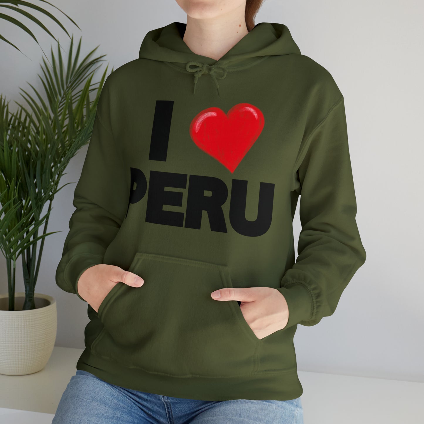 Peruvian Unisex Hoodie "Love Peru"