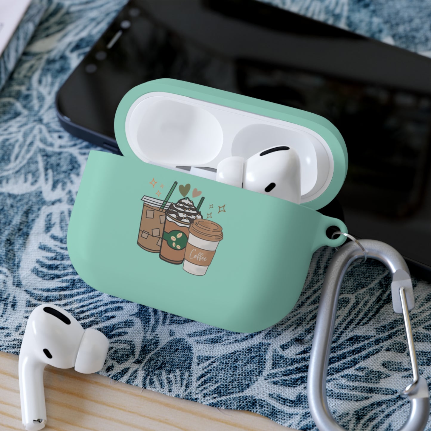 Best Coffee AirPods and AirPods Pro Case Cover "Without coffee, I'm a Depresso"