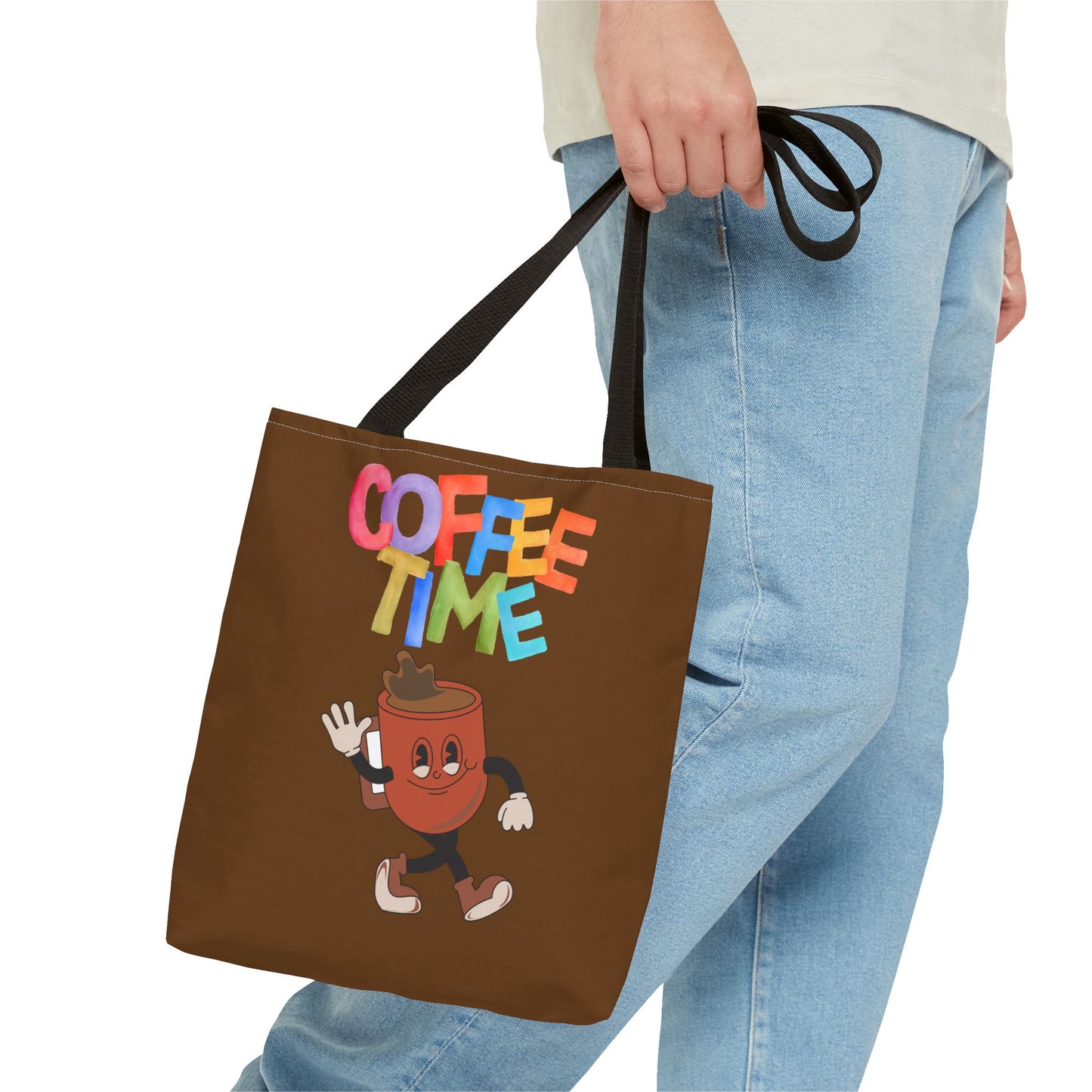 Best Coffee Tote That's Waving Hello to Viral Fame: The Cheerful 'Coffee Time'