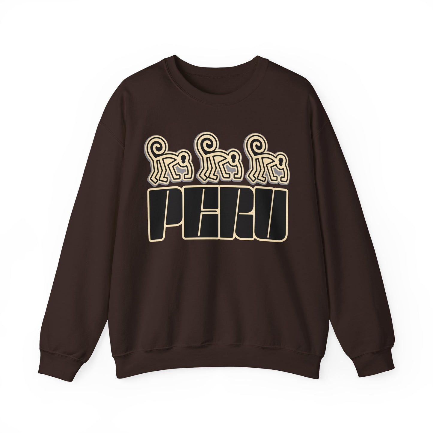 Best Peru Nazca Monkey Sweatshirt - Peruvian Crewneck