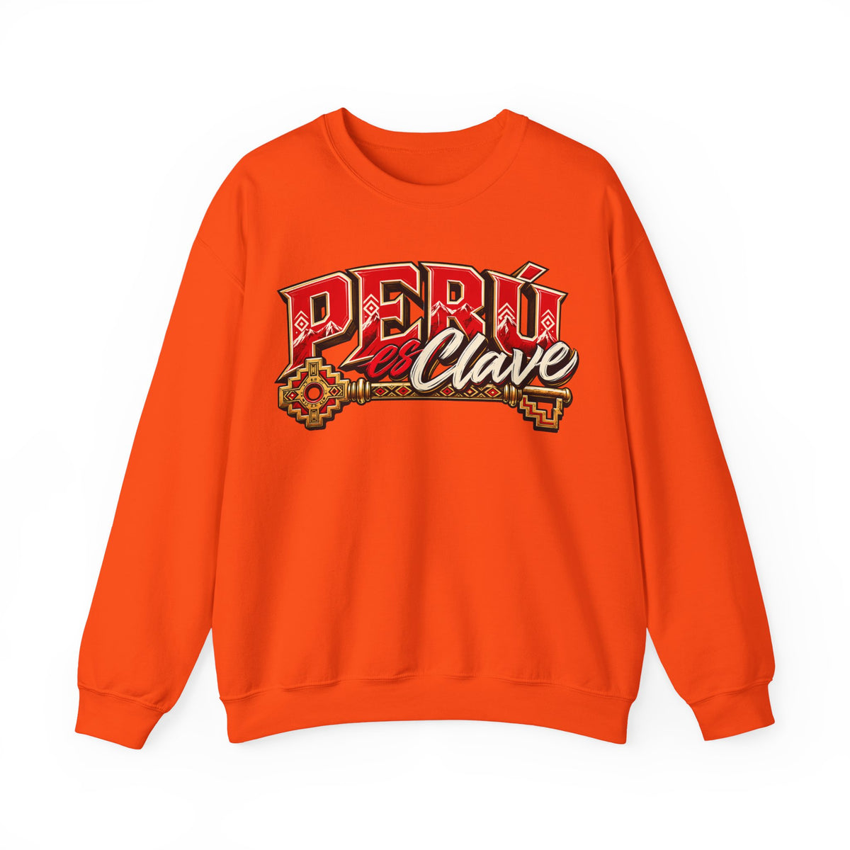 Best Perú es Clave Sweatshirt - Gold Key & Andes Crewneck