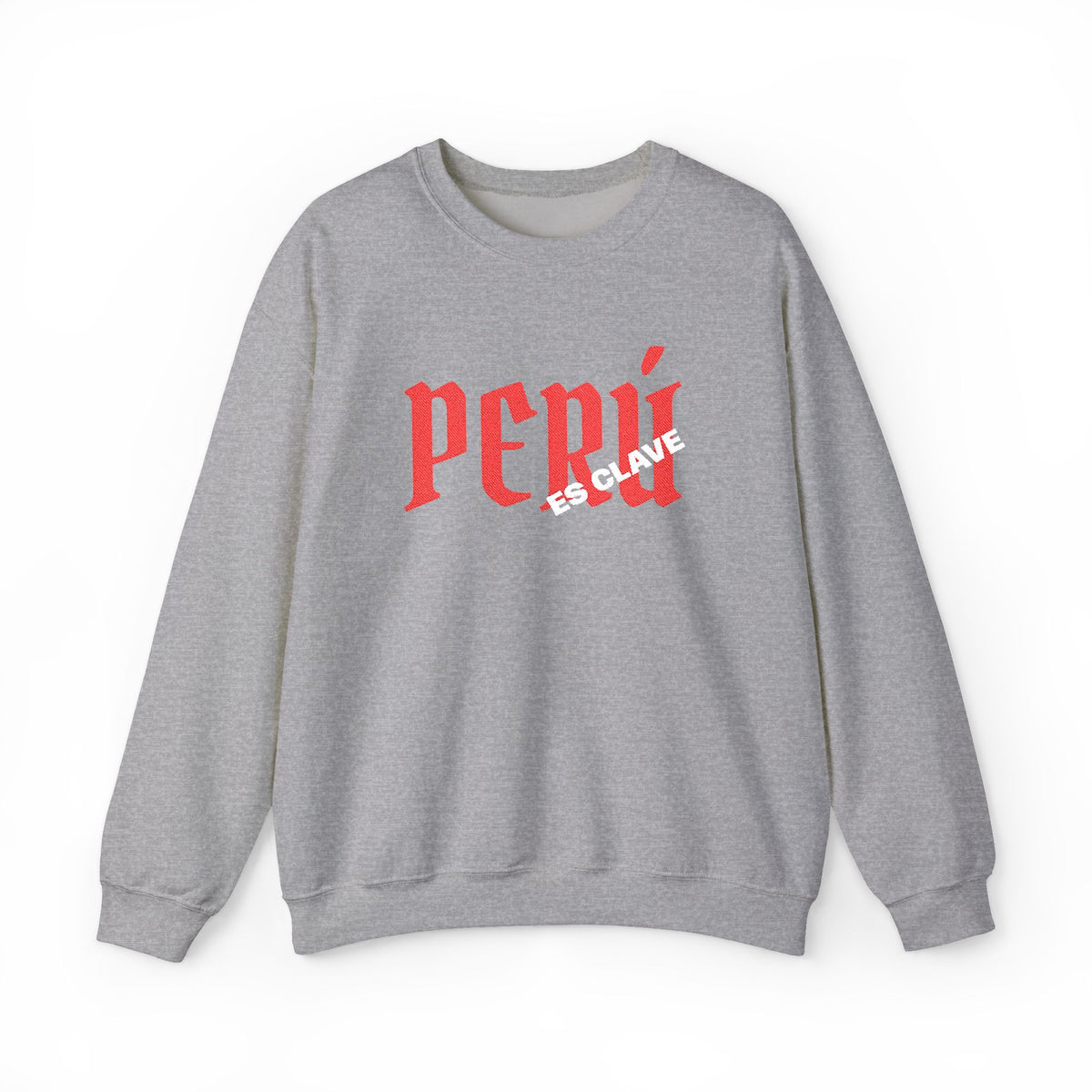Best Peru Es Clave Embroidered Sweatshirt USA