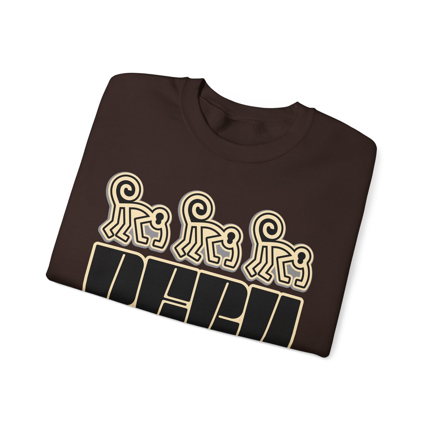Best Peru Nazca Monkey Sweatshirt - Peruvian Crewneck