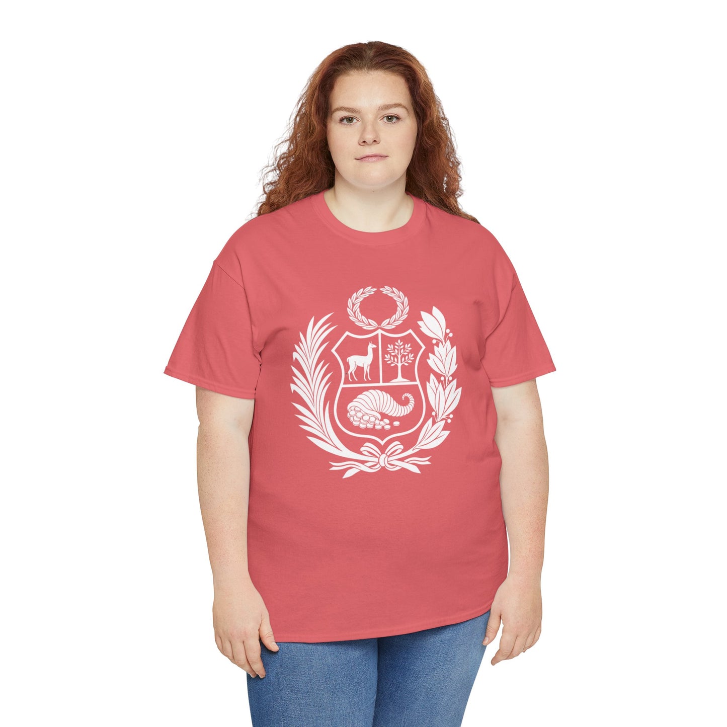 Best Peru Coat of Arms T-Shirt USA Unisex Peruvian Pride Tee