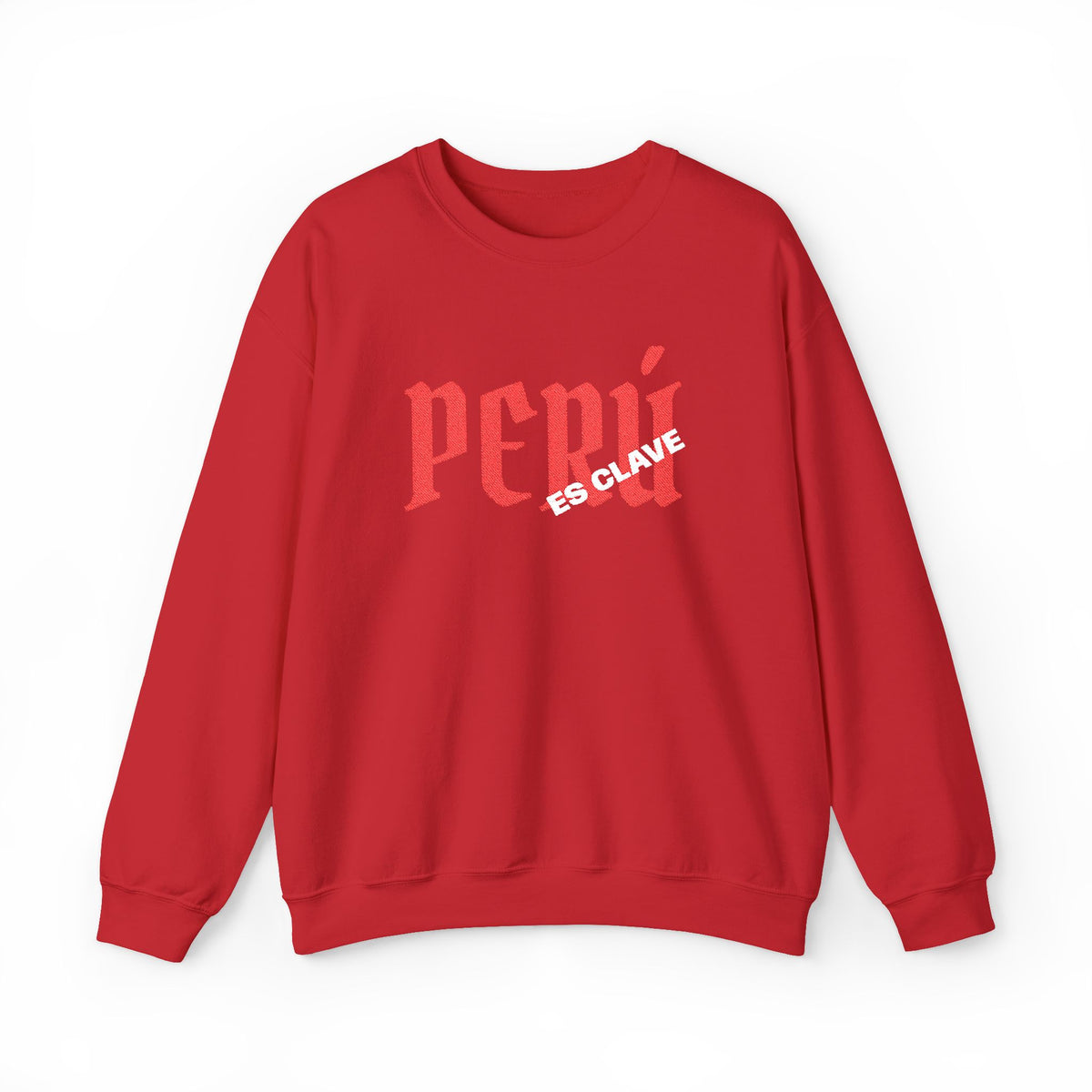 Best Peru Es Clave Embroidered Sweatshirt USA
