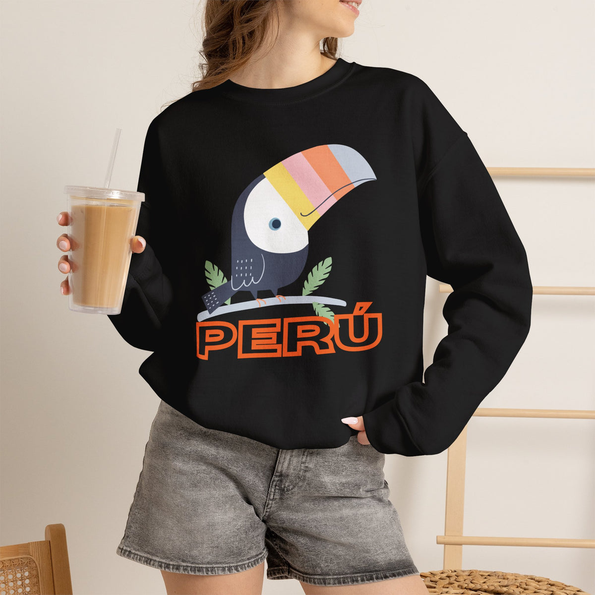 Best Peruvian Unisex Sweatshirt "Tropical Peru"