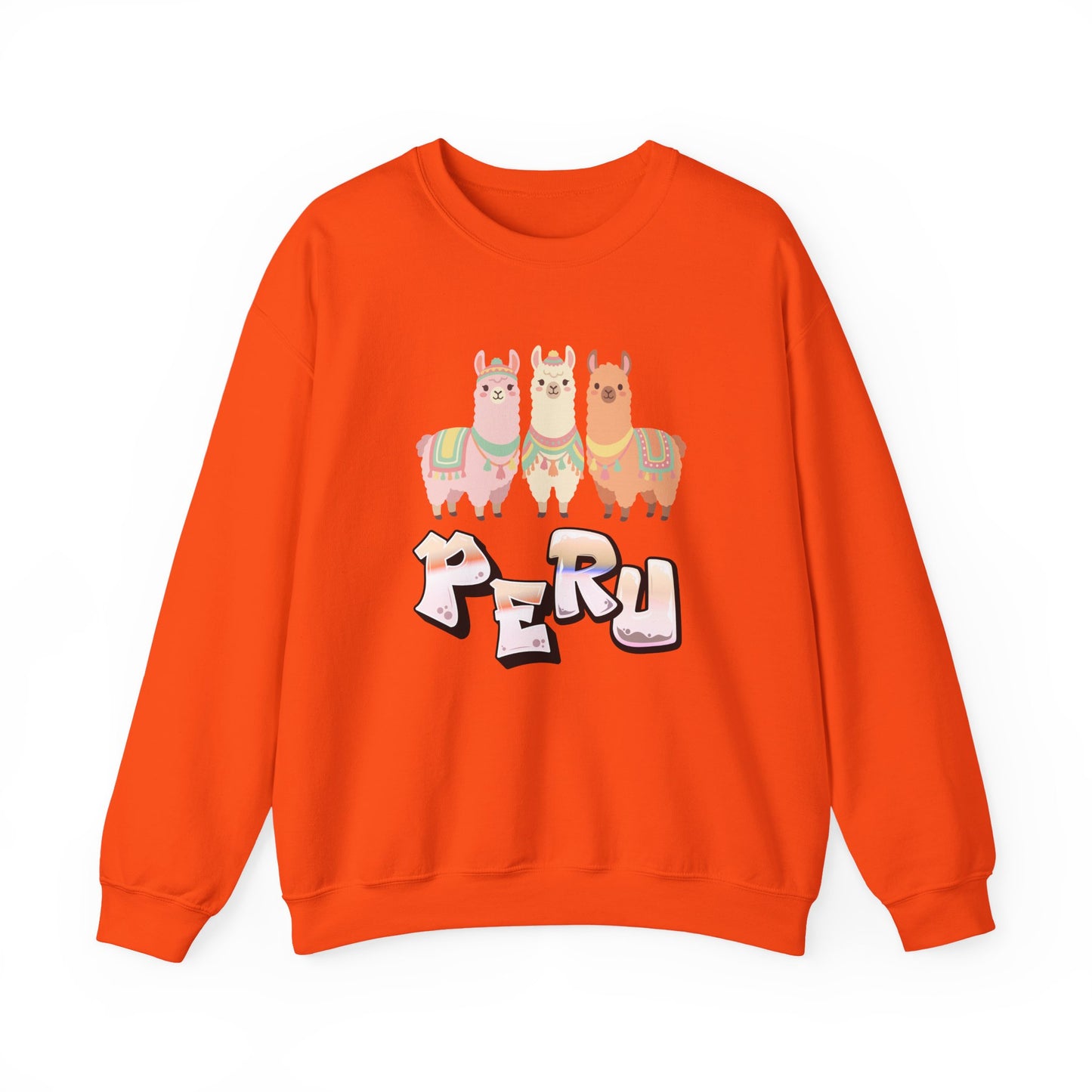 Best Peru Three Llamas Sweatshirt - Peruvian Crewneck