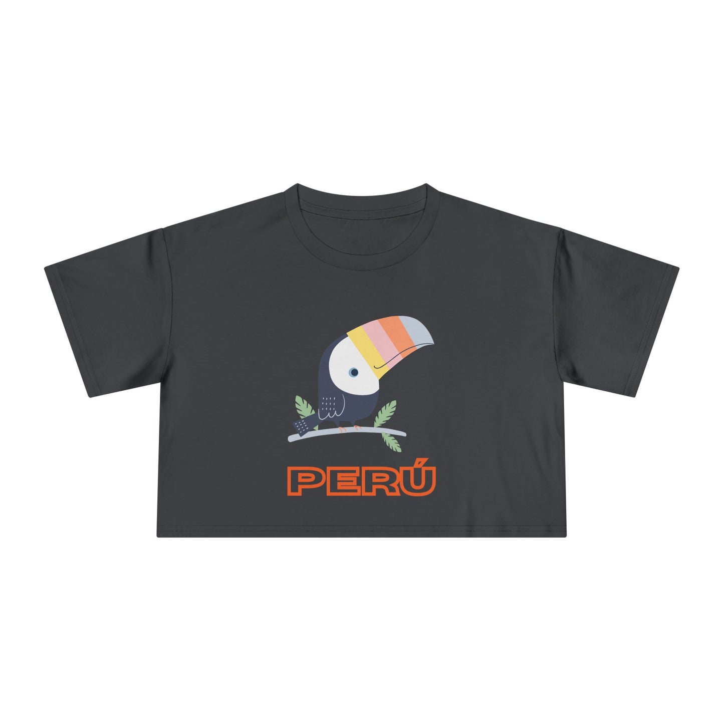 Best Peru Toucan Crop Top Bold Design | Peruvian Gift USA