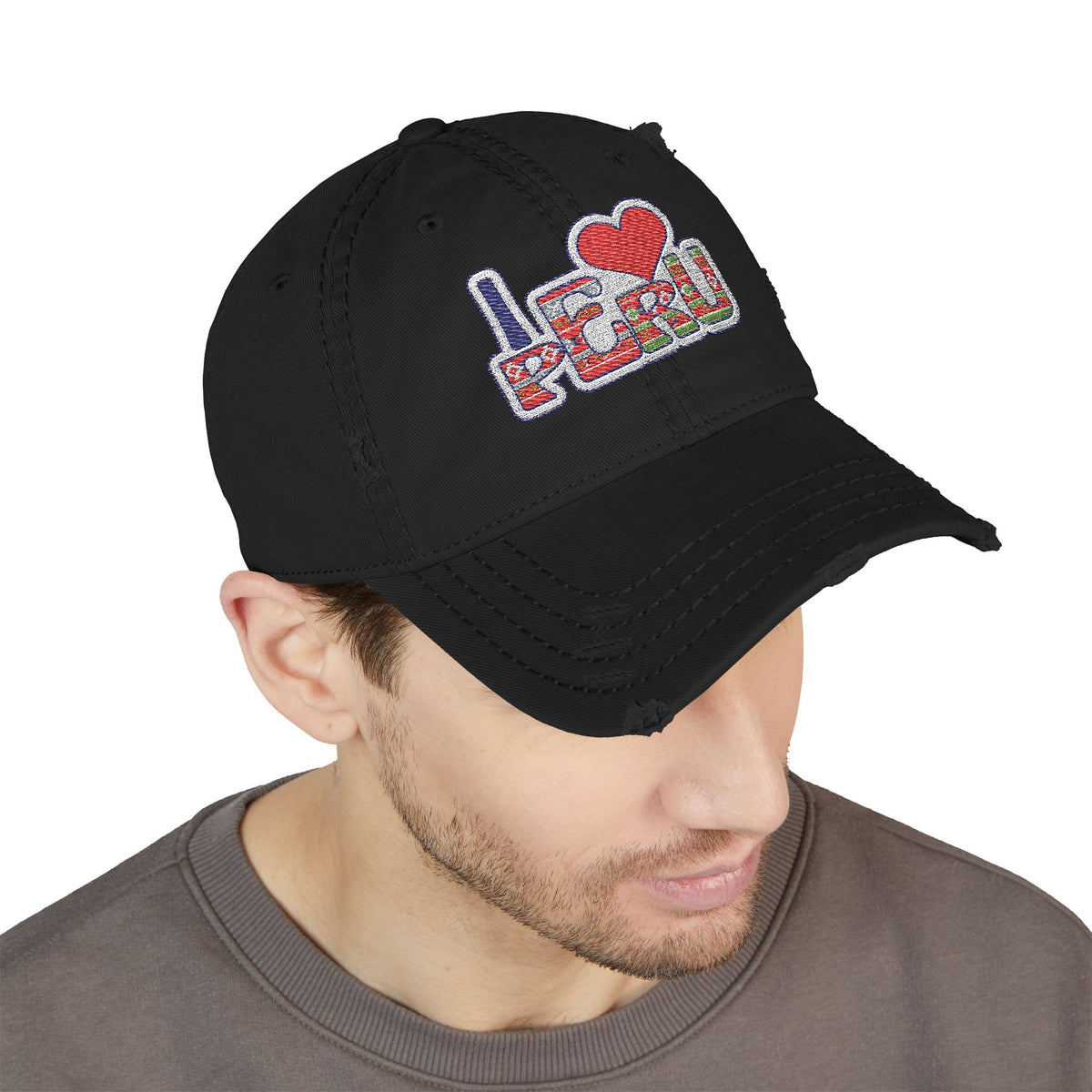 Best I Love Peru Embroidered Hat in the USA