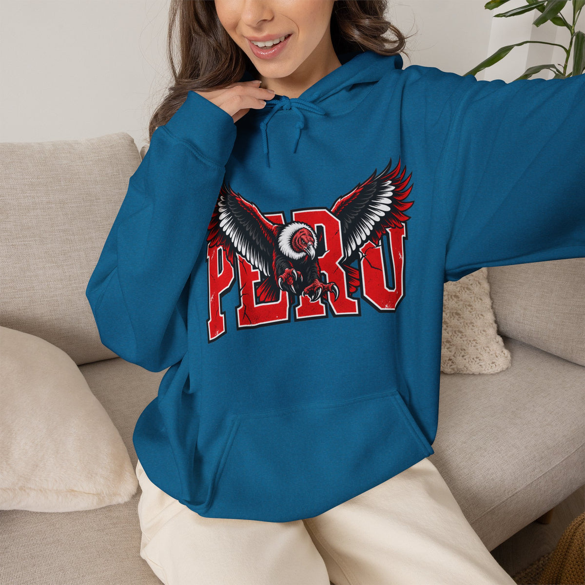 Best Peru Condor Hoodie - Bold Peruvian Tee