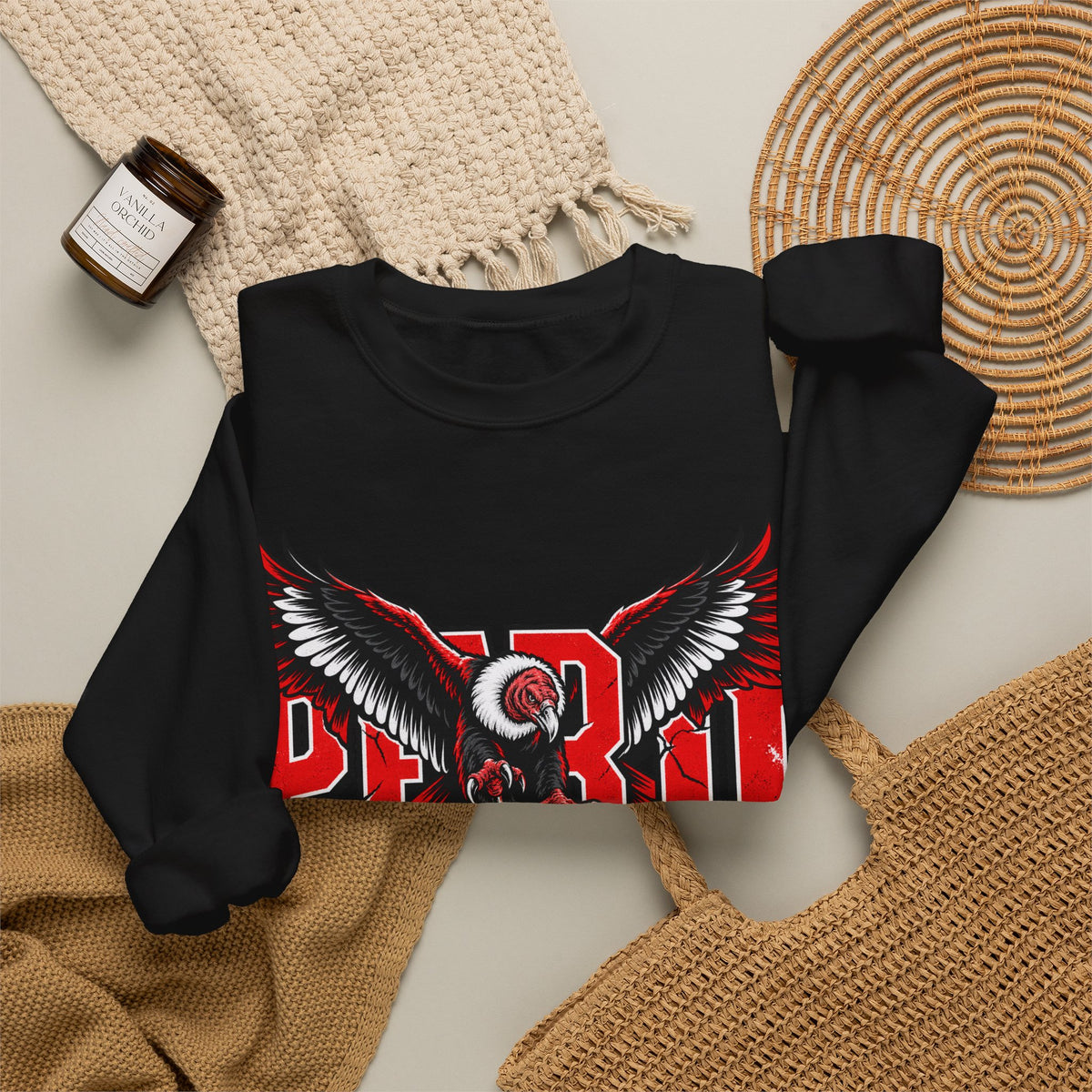 Best Peru Varsity Sweatshirt - Condor Crewneck Fan Gift