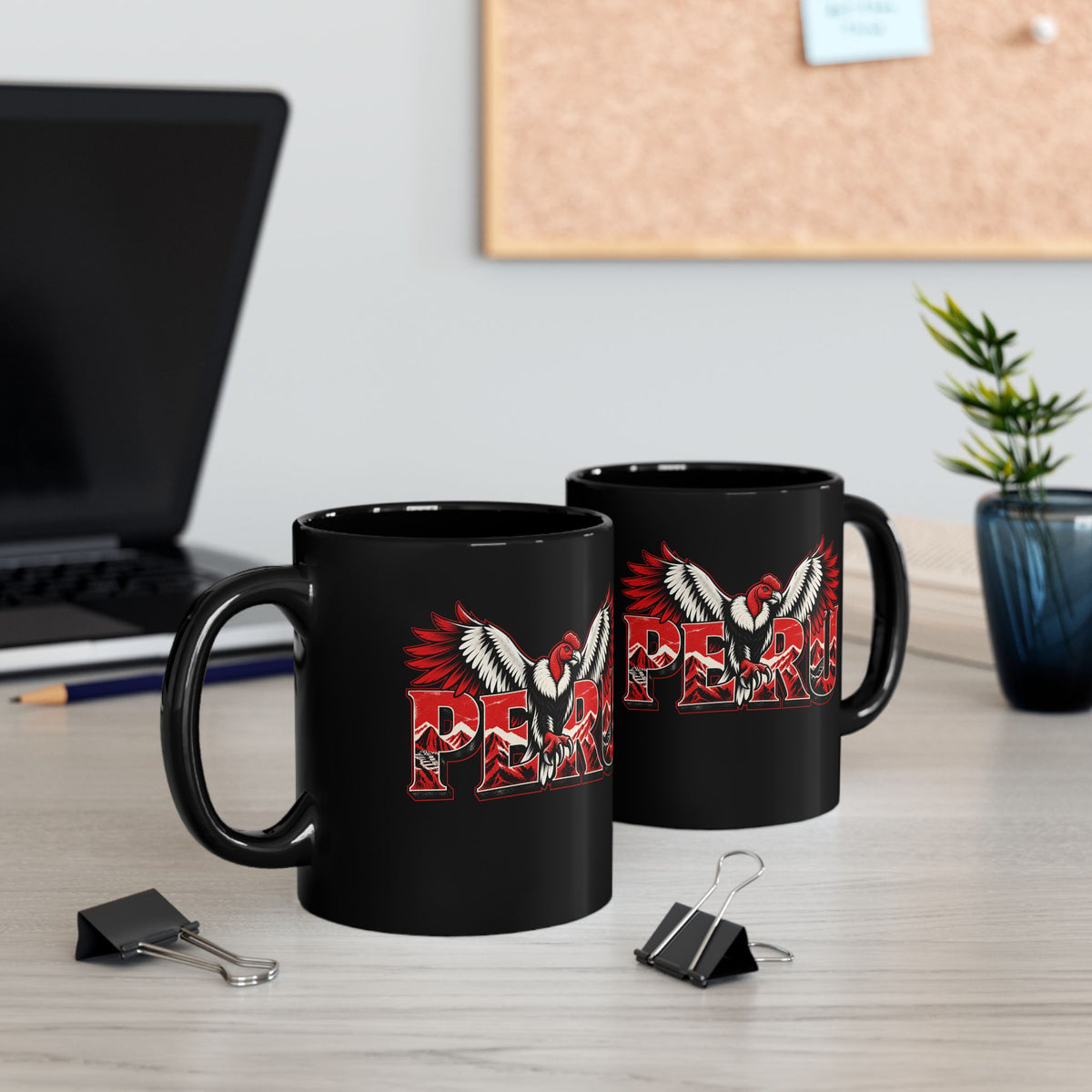 Best Peruvian Black Coffee Mug "Peru Condor"