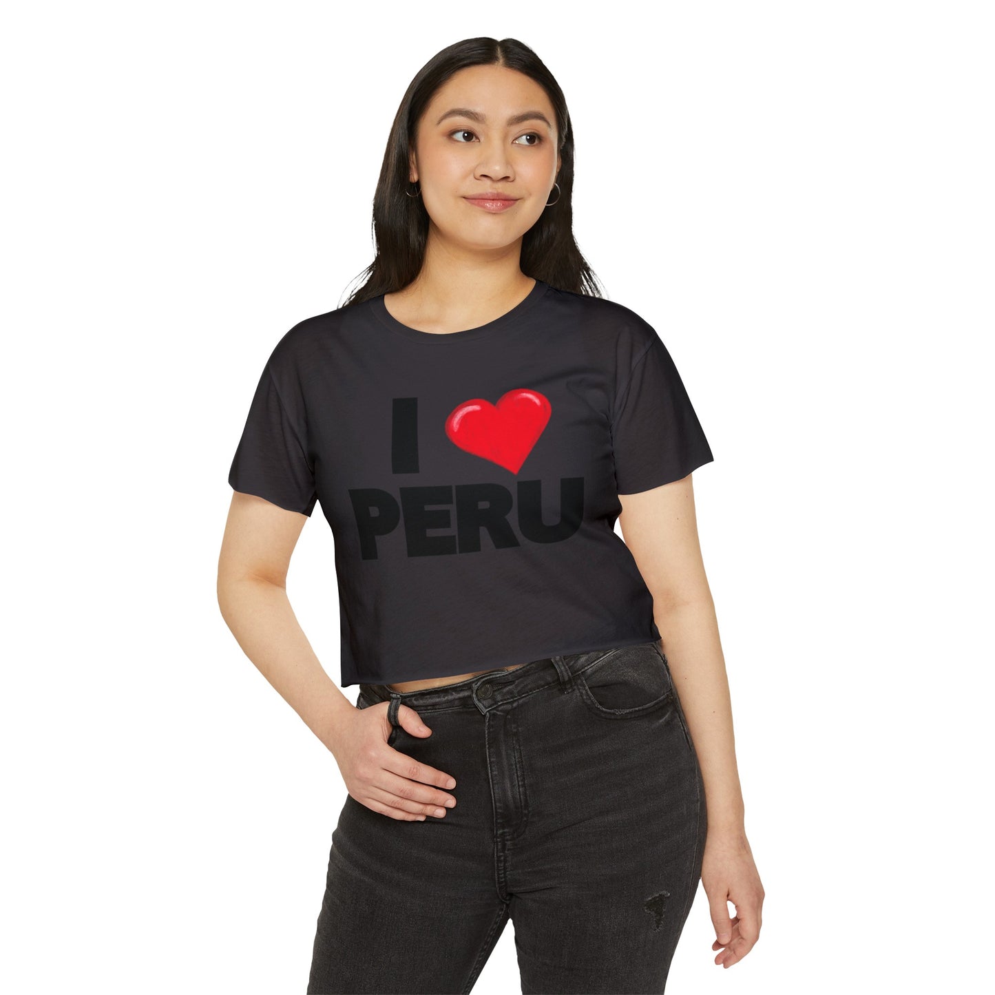 Peruvian Crop Top "Love Peru"