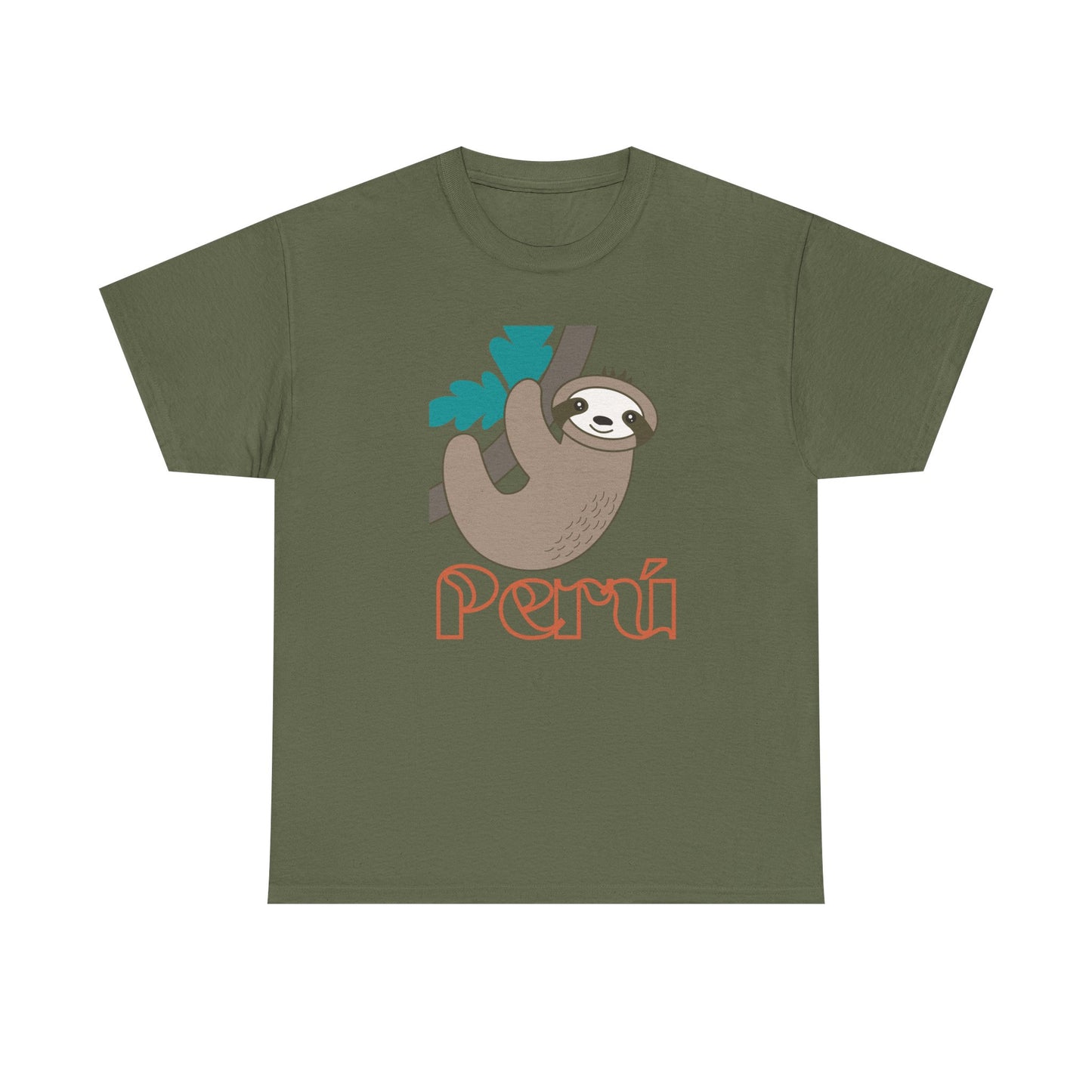 Best Peru Sloth T-Shirt USA Unisex Jungle Pride Tee