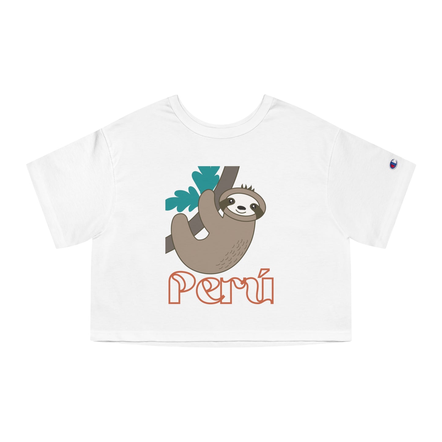 Champion Women's Heritage Cropped T-Shirt "Peru Rainforest"